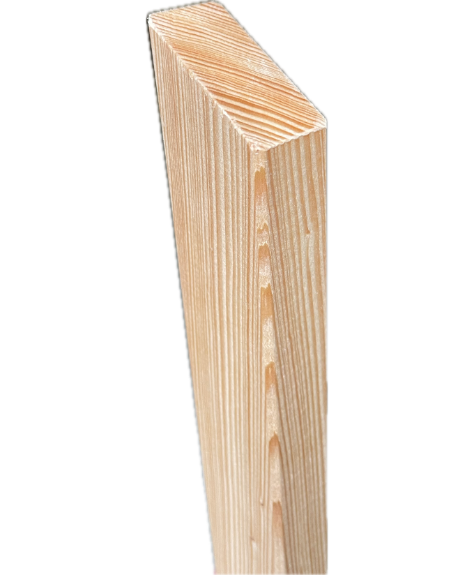 Zaunlatte Lärche Schmalseitenmontag 25/45 mm