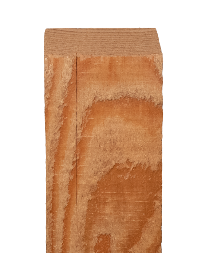 Zaunlatte Lärche sägerau 23/50 mm