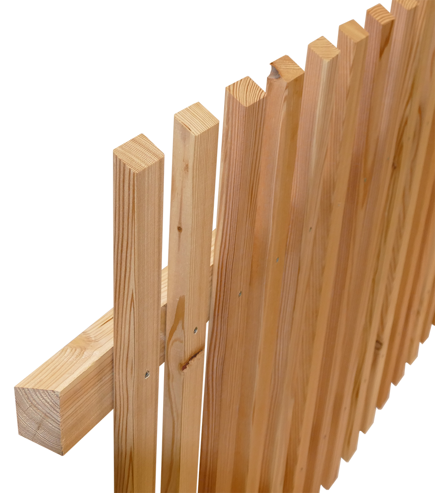 Querriegel Lärche 55/75 mm