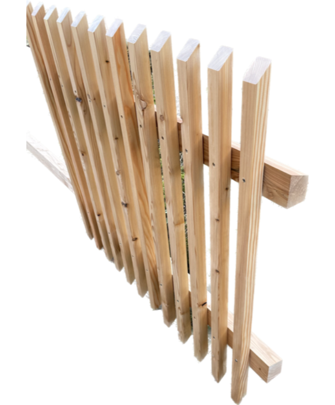 Zaunlatte Lärche 35/35 mm