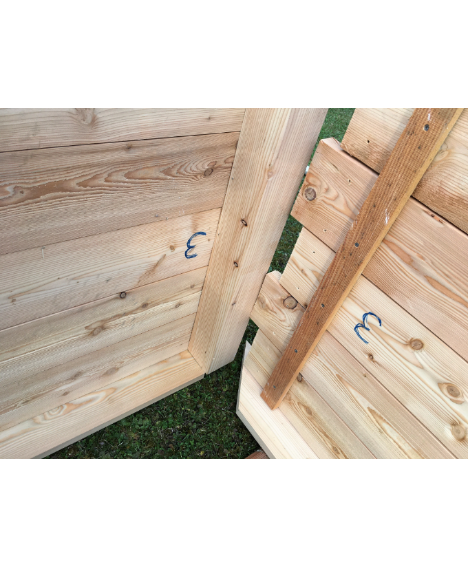 Hochbeet Lärche (Bausatz)