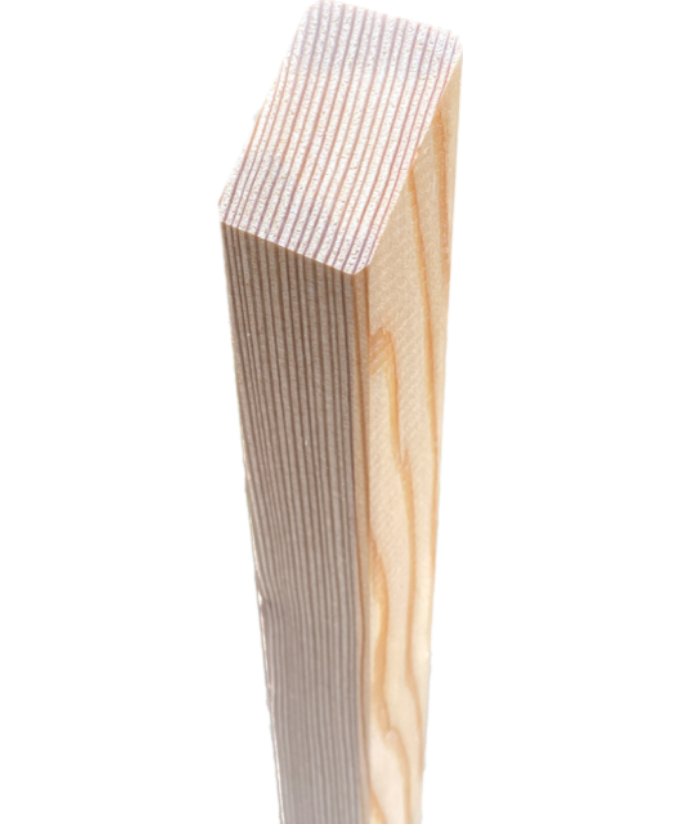 Zaunlatte Lärche 35/35 mm